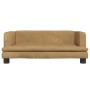 Sofá para niños de terciopelo marrón 80x45x30 cm de , Mobiliario para bebés y niños pequeños - Ref: Foro24-3196310, Precio: 6...
