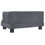 Sofá para niños de terciopelo gris oscuro 60x40x30 cm de , Mobiliario para bebés y niños pequeños - Ref: Foro24-3196319, Prec...