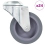Ruedas giratorias con agujero pasador 24 unidades 75 mm de , Manipulación de materiales - Ref: Foro24-277854, Precio: 114,77 ...