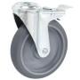 Ruedas giratorias con agujero pasador 32 unidades 125 mm de , Manipulación de materiales - Ref: Foro24-277880, Precio: 231,79...