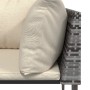Set de muebles de jardín 5 pzas y cojines ratán sintético gris de , Conjuntos de jardín - Ref: Foro24-3186683, Precio: 273,36...
