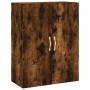 Aparador alto madera contrachapada roble ahumado 69,5x34x180 cm de , Aparadores - Ref: Foro24-3196056, Precio: 128,83 €, Desc...