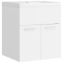 Mueble con lavabo blanco madera de ingeniería de vidaXL, Tocadores de baño - Ref: Foro24-3070811, Precio: 126,38 €, Descuento: %