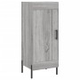 Aparador alto madera contrachapada gris Sonoma 34,5x34x180 cm de , Aparadores - Ref: Foro24-3199119, Precio: 107,69 €, Descue...