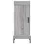 Aparador alto madera contrachapada gris Sonoma 34,5x34x180 cm de , Aparadores - Ref: Foro24-3199119, Precio: 107,69 €, Descue...