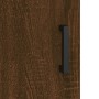 Aparador alto madera contrachapada marrón roble 69,5x34x180 cm de , Aparadores - Ref: Foro24-3190028, Precio: 153,21 €, Descu...