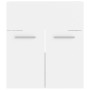 Mueble con lavabo blanco madera de ingeniería de vidaXL, Tocadores de baño - Ref: Foro24-3070811, Precio: 126,38 €, Descuento: %