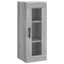 Aparador alto madera contrachapada gris Sonoma 34,5x34x180 cm de , Aparadores - Ref: Foro24-3199455, Precio: 111,08 €, Descue...