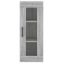 Aparador alto madera contrachapada gris Sonoma 34,5x34x180 cm de , Aparadores - Ref: Foro24-3199455, Precio: 111,08 €, Descue...