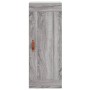 Aparador alto madera contrachapada gris Sonoma 34,5x34x180 cm de , Aparadores - Ref: Foro24-3200175, Precio: 112,14 €, Descue...