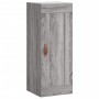 Aparador alto madera contrachapada gris Sonoma 34,5x34x180 cm de , Aparadores - Ref: Foro24-3200175, Precio: 112,14 €, Descue...