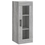 Aparador alto madera contrachapada gris Sonoma 34,5x34x180 cm de , Aparadores - Ref: Foro24-3199199, Precio: 125,26 €, Descue...