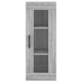 Aparador alto madera contrachapada gris Sonoma 34,5x34x180 cm de , Aparadores - Ref: Foro24-3199199, Precio: 125,26 €, Descue...