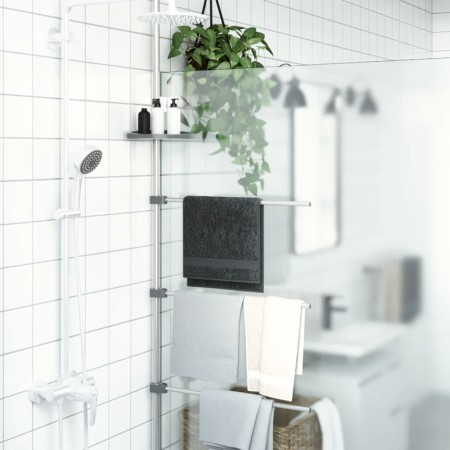 Toallero de aluminio 47x280 cm de , Toalleros - Ref: Foro24-154598, Precio: 31,01 €, Descuento: %