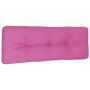 Cojín para palés tela rosa 120x40x12 cm de , Cojines para sillas y sofás - Ref: Foro24-360643, Precio: 32,85 €, Descuento: %
