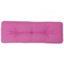 Cojín para palés tela rosa 120x40x12 cm de , Cojines para sillas y sofás - Ref: Foro24-360643, Precio: 32,85 €, Descuento: %