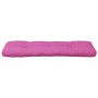 Cojín para palés tela rosa 120x40x12 cm de , Cojines para sillas y sofás - Ref: Foro24-360643, Precio: 32,85 €, Descuento: %