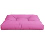 Cojín para palés tela rosa 80x80x12 cm de , Cojines para sillas y sofás - Ref: Foro24-360511, Precio: 46,91 €, Descuento: %