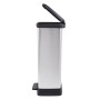 Curver Papelera de pedal Deco plateado 50 L de , Cubos de la basura y papeleras - Ref: Foro24-442064, Precio: 75,07 €, Descue...