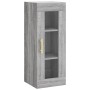Aparador alto madera contrachapada gris Sonoma 34,5x34x180 cm de , Aparadores - Ref: Foro24-3199167, Precio: 94,45 €, Descuen...