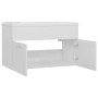 Mueble con lavabo madera de ingeniería blanco brillante de vidaXL, Tocadores de baño - Ref: Foro24-3070835, Precio: 188,26 €,...