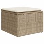 Set de sofás de jardín y cojines 8 piezas ratán sintético beige en Conjuntos de jardín | Comprar online en Foru.es
