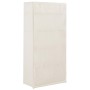 Armario de tela blanco 79x40x170 cm de , Armarios roperos - Ref: Foro24-248190, Precio: 111,03 €, Descuento: %
