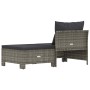 Set de muebles de jardín 2 pzas cojines ratán sintético gris de , Conjuntos de jardín - Ref: Foro24-362690, Precio: 177,52 €,...