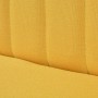 Sofá de tela amarillo 117x55,5x77 cm de , Sofás - Ref: Foro24-244074, Precio: 267,89 €, Descuento: %