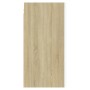 Mueble de TV 2 uds contrachapada blanco y roble 30,5x30x60 cm de , Muebles TV - Ref: Foro24-803337, Precio: 73,54 €, Descuent...