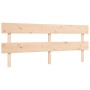 Estructura de cama con cabecero madera maciza 200x200 cm de vidaXL, Camas y somieres - Ref: Foro24-3195111, Precio: 142,03 €,...