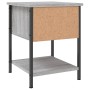 Mesita de noche madera de ingeniería gris Sonoma 34x35,5x45 cm de , Mesitas de noche - Ref: Foro24-825859, Precio: 41,47 €, D...