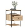 Mesitas noche 2 uds madera ingeniería roble Sonoma 40x42x56 cm de , Mesitas de noche - Ref: Foro24-826026, Precio: 97,45 €, D...