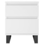 Mesita de noche madera contrachapada blanco 40x35x50 cm de , Mesitas de noche - Ref: Foro24-830684, Precio: 58,20 €, Descuent...