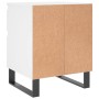 Mesita de noche madera contrachapada blanco 40x35x50 cm de , Mesitas de noche - Ref: Foro24-830684, Precio: 58,20 €, Descuent...