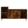 Mueble para TV madera contrachapada roble ahumado 100x35x55 cm de , Muebles TV - Ref: Foro24-831313, Precio: 60,71 €, Descuen...