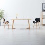 Sillas de comedor 2 uds cuero sintético y madera curvada negro de , Sillas de comedor - Ref: Foro24-283144, Precio: 213,09 €,...
