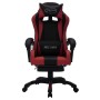 Silla gaming luces LED RGB cuero sintético color vino y negro de , Sillas de oficina - Ref: Foro24-288013, Precio: 228,80 €, ...
