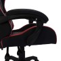 Silla gaming luces LED RGB cuero sintético color vino y negro de , Sillas de oficina - Ref: Foro24-288013, Precio: 228,80 €, ...