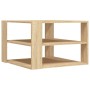 Mesa de centro madera de ingeniería roble Sonoma 59,5x59,5x40cm de , Mesas de centro - Ref: Foro24-834248, Precio: 41,68 €, D...