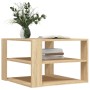 Mesa de centro madera de ingeniería roble Sonoma 59,5x59,5x40cm de , Mesas de centro - Ref: Foro24-834248, Precio: 41,68 €, D...