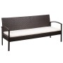 Set muebles de jardín 5 piezas y cojines ratán sintético marrón de , Conjuntos de jardín - Ref: Foro24-44184, Precio: 349,18 ...