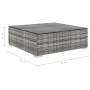 Set de muebles de jardín 9 pzas y cojines ratán sintético gris de , Conjuntos de jardín - Ref: Foro24-46775, Precio: 929,82 €...