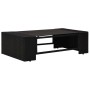 Juego de muebles de jardín 2 piezas ratán sintético negro de , Sofás modulares de exterior - Ref: Foro24-49502, Precio: 160,3...