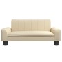 Cama para perros de tela crema 70x45x30 cm de , Camas para perros - Ref: Foro24-171857, Precio: 77,97 €, Descuento: %