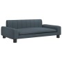Cama para perros de tela gris oscuro 90x53x30 cm de , Camas para perros - Ref: Foro24-171848, Precio: 97,47 €, Descuento: %