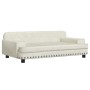 Cama para perros de terciopelo crema 90x53x30 cm de , Camas para perros - Ref: Foro24-171874, Precio: 91,15 €, Descuento: %