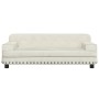 Cama para perros de terciopelo crema 90x53x30 cm de , Camas para perros - Ref: Foro24-171874, Precio: 91,15 €, Descuento: %