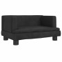Cama para perros de terciopelo negro 60x40x30 cm de , Camas para perros - Ref: Foro24-171910, Precio: 67,71 €, Descuento: %