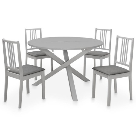 Juego de muebles de comedor 5 piezas MDF gris de , muebles para cocinas y comedores - Ref: Foro24-276404, Precio: 442,19 €, D...